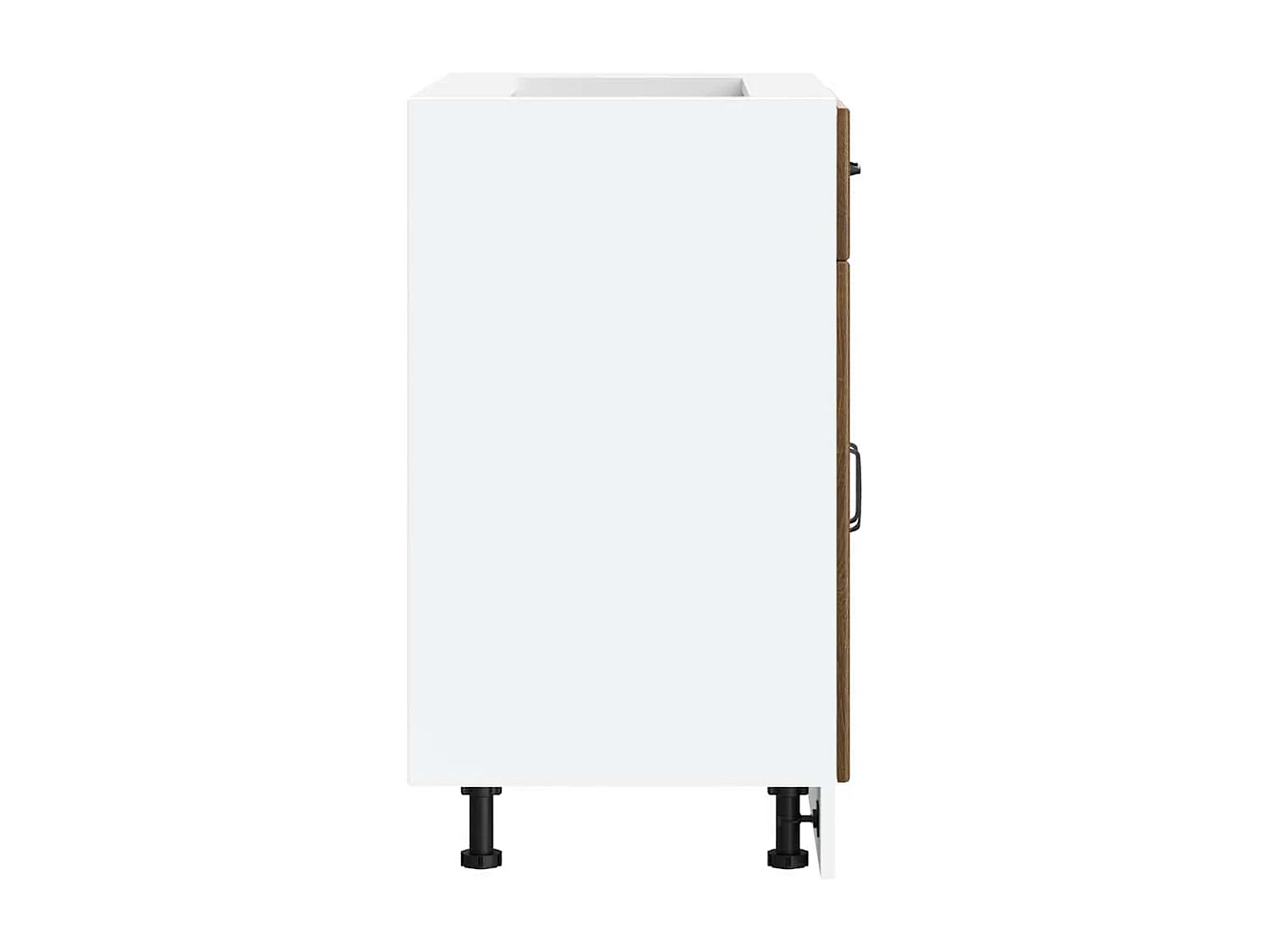 Base da Cucina Lucca Rovere Marrone in Legno Multistrato