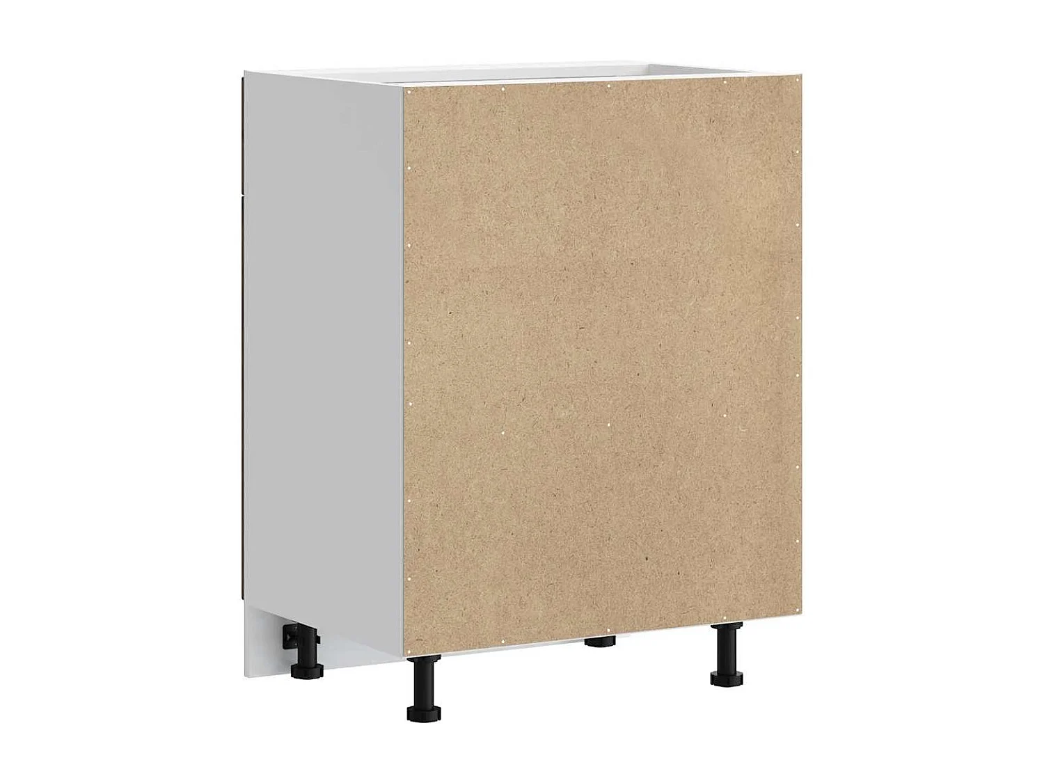 Base da Cucina Lucca Rovere Marrone in Legno Multistrato