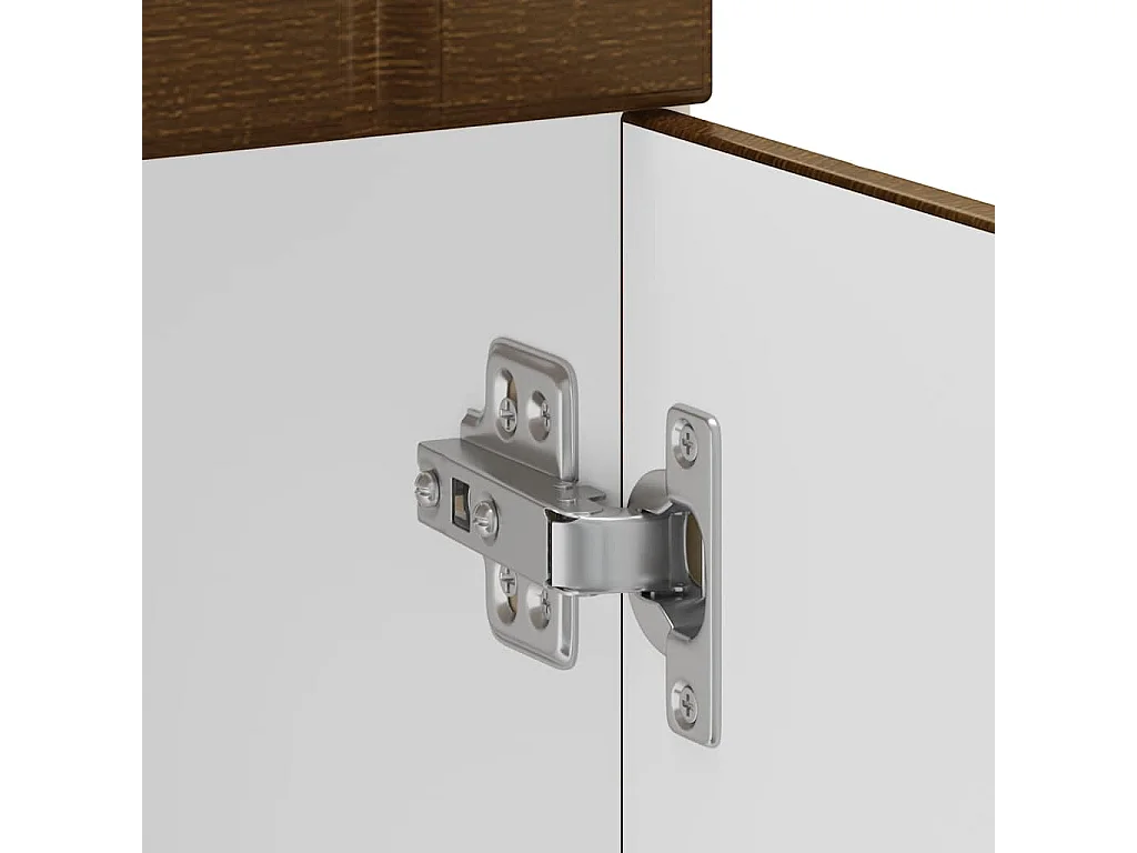 Base da Cucina Lucca Rovere Marrone in Legno Multistrato