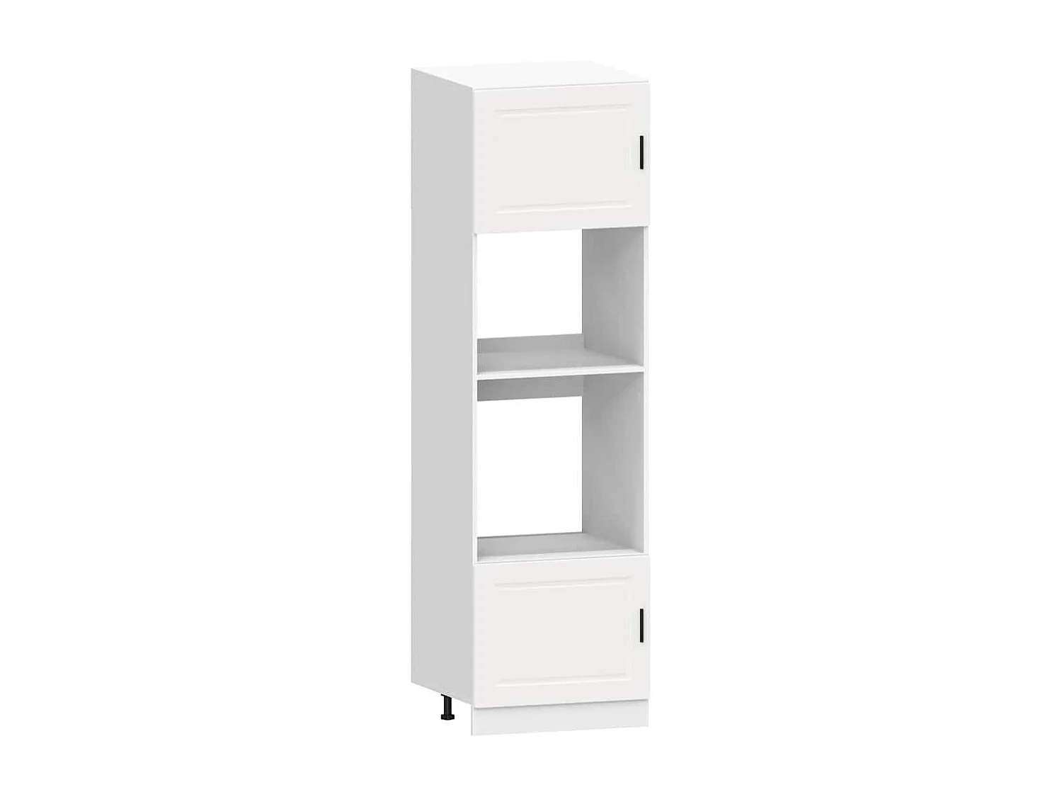 Ensemble de 7 meubles de cuisine "Porto" en bois d'ingénierie blanc