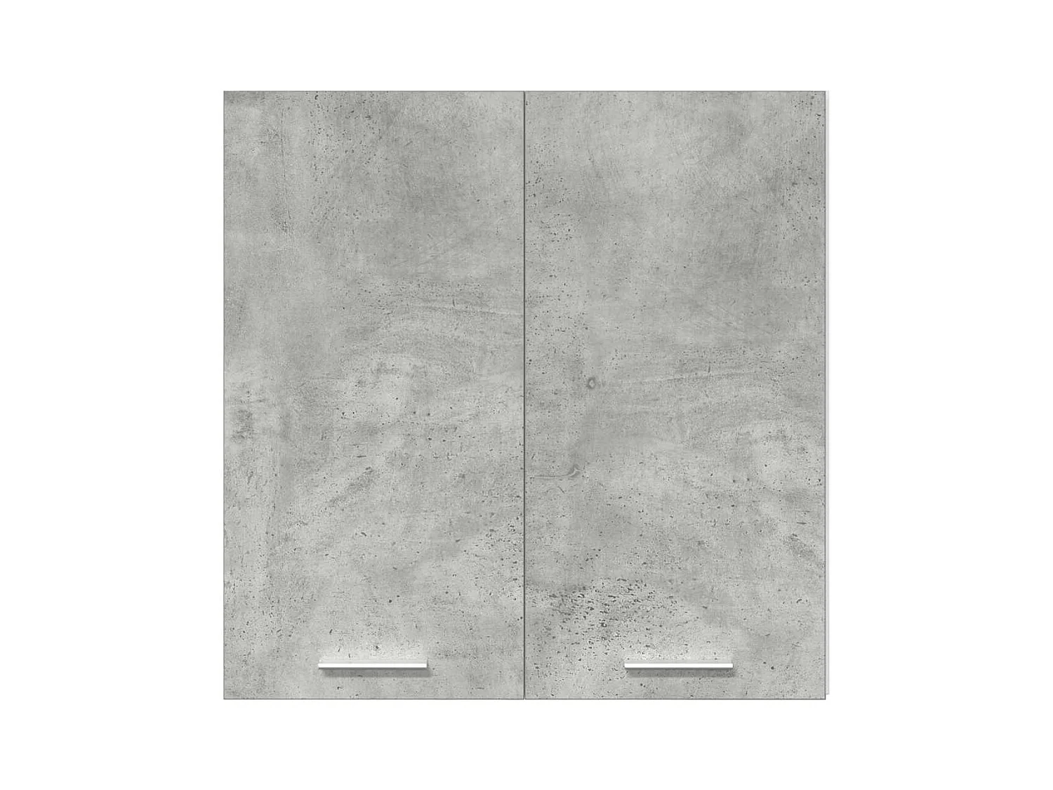 Armoire murale cuisine gris béton 60x31x60 cm bois d'ingénierie