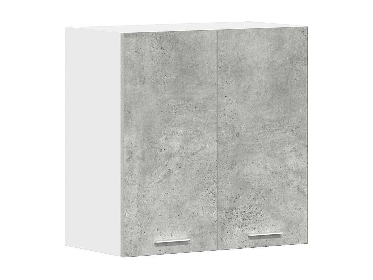 Küchenwandschrank Betongrau 60x31x60 cm Holzwerkstoff