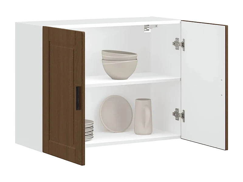 Armario de pared cocina Porto madera ingeniería roble marrón