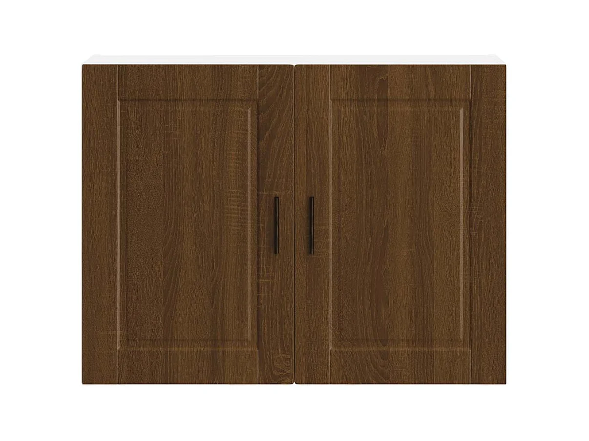 Armario de pared cocina Porto madera ingeniería roble marrón