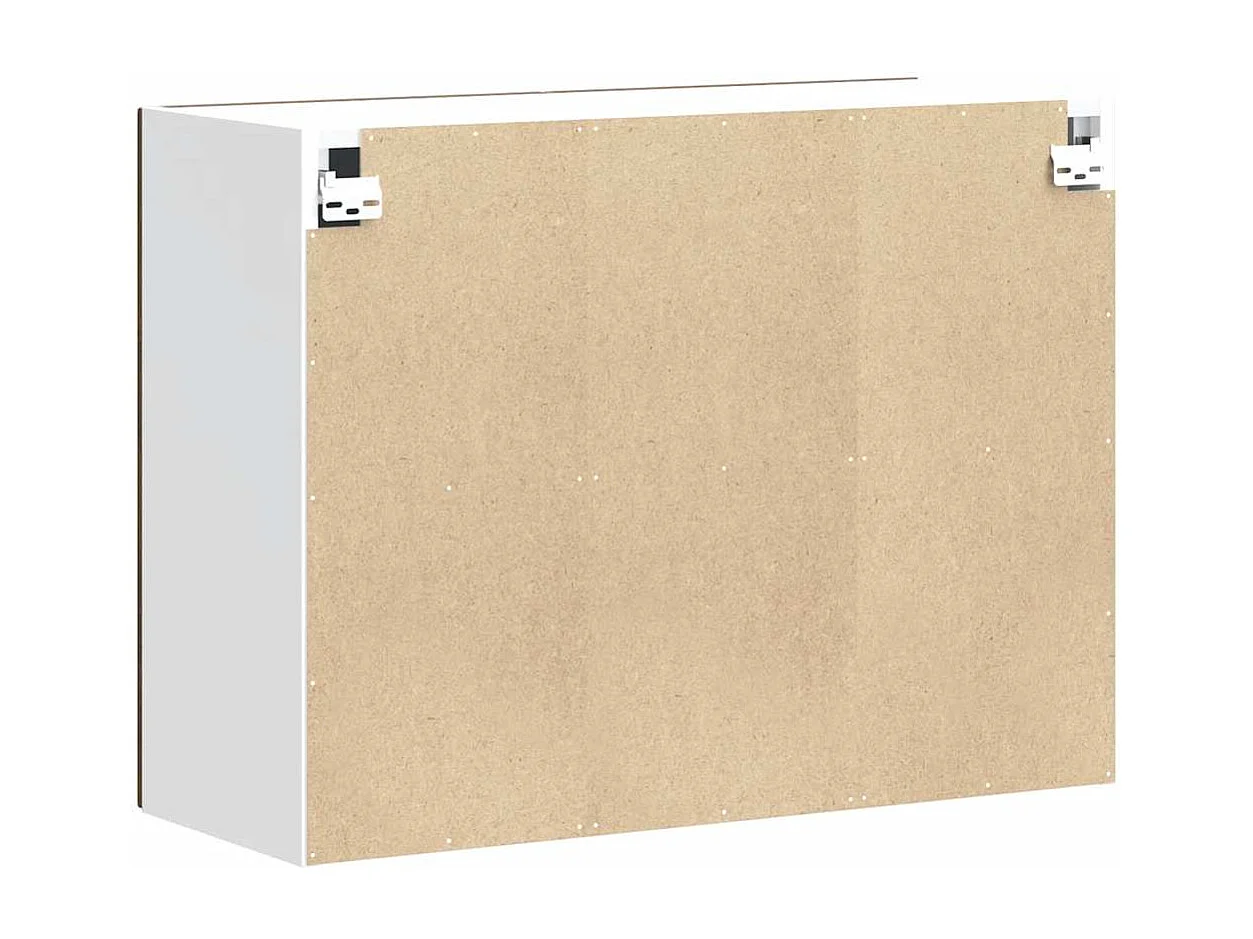 Armoire murale de cuisine Porto chêne marron bois d'ingénierie