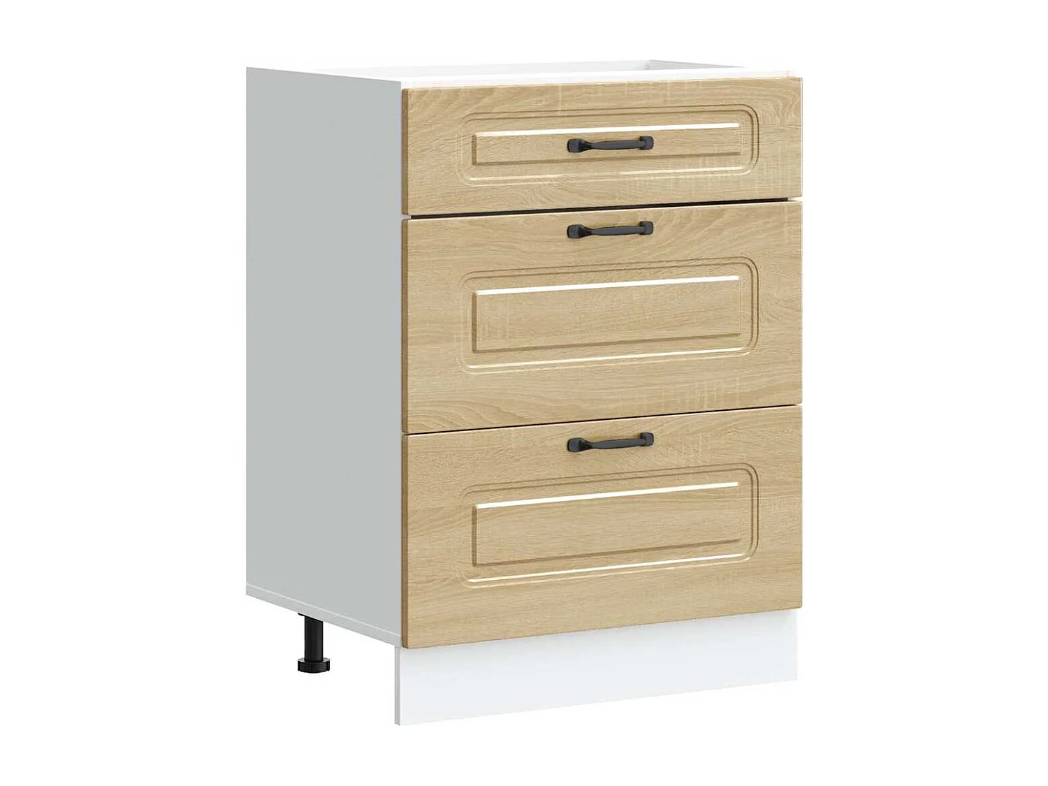 Armoire de cuisine Kalmar chêne sonoma bois d'ingénierie