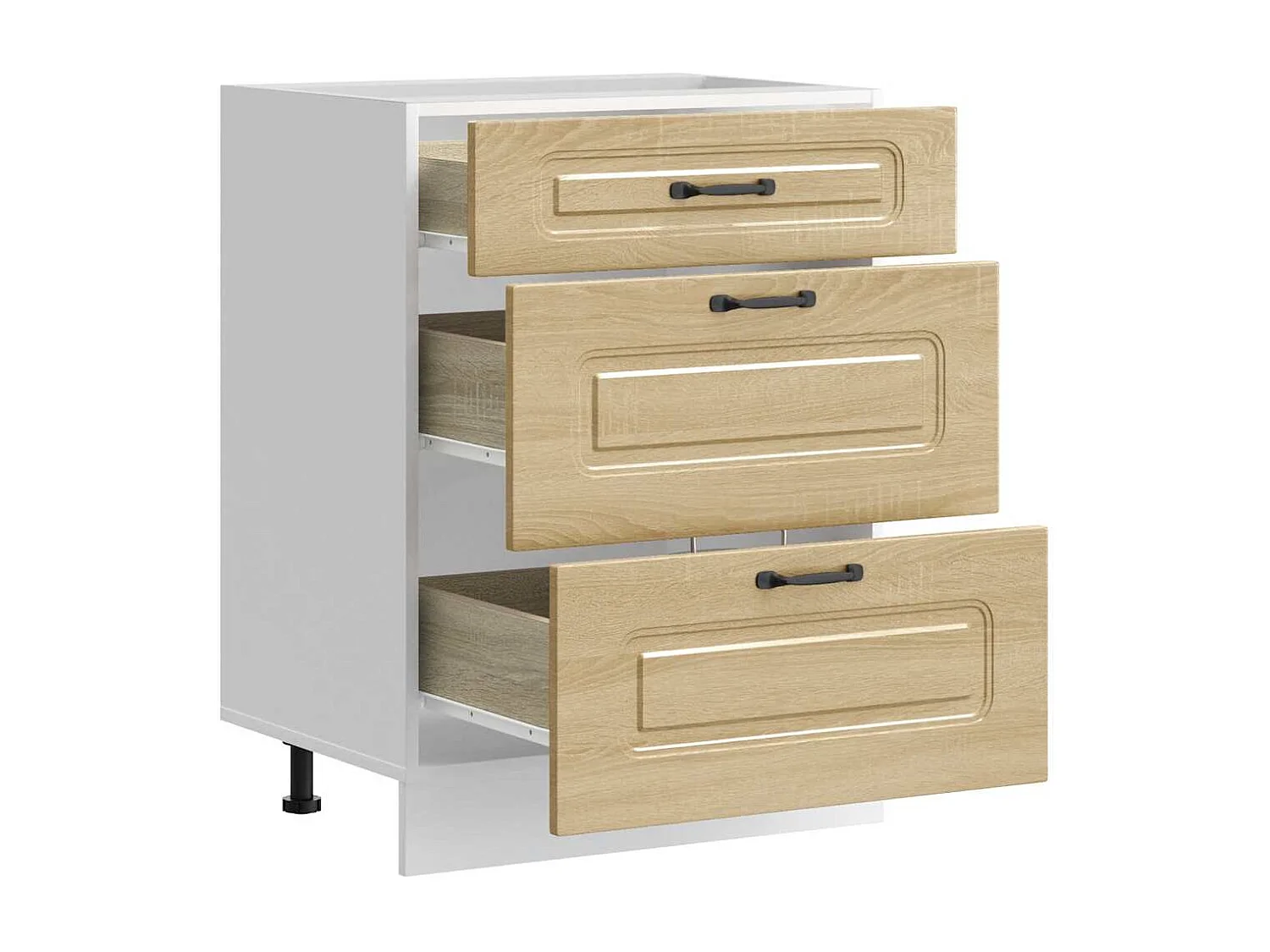 Armoire de cuisine Kalmar chêne sonoma bois d'ingénierie