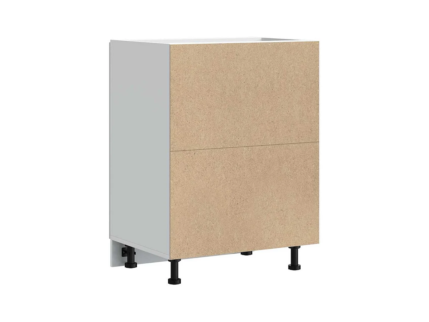 Armário baixo lavatório Lucca deriv. madeira branco brilhante