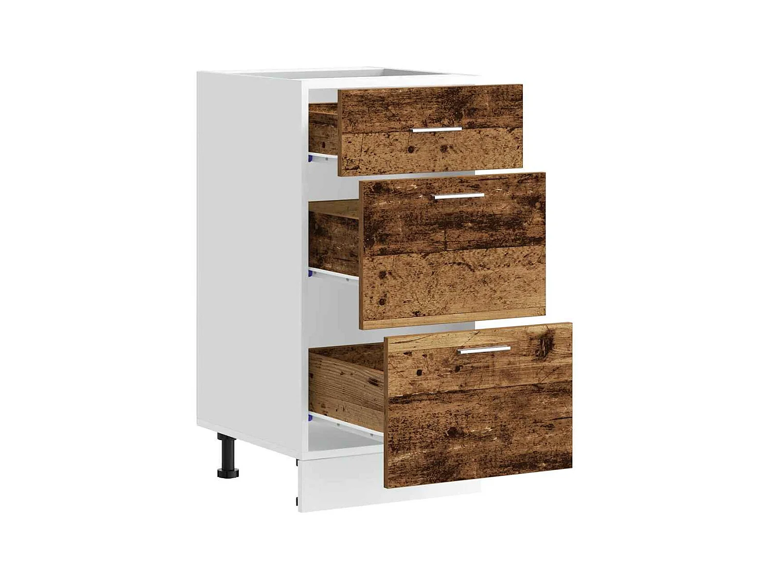 Meuble bas "Lyon" Bois ancien 40 x 46 x 81,5 cm Bois d'ingénierie