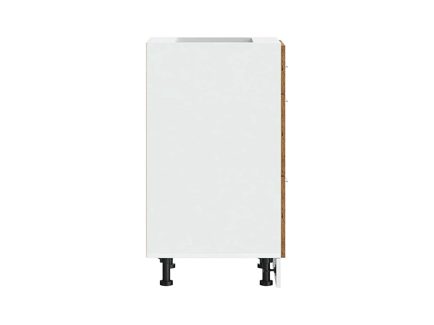 Meuble bas "Lyon" Bois ancien 40 x 46 x 81,5 cm Bois d'ingénierie