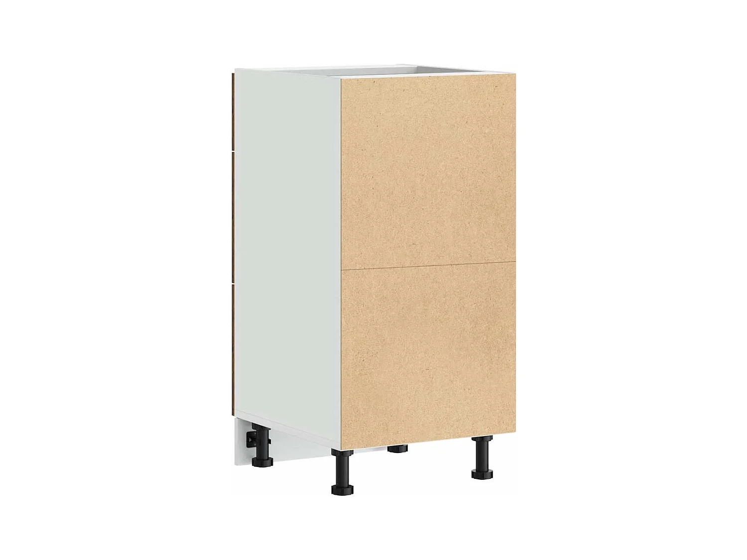 Meuble bas "Lyon" Bois ancien 40 x 46 x 81,5 cm Bois d'ingénierie