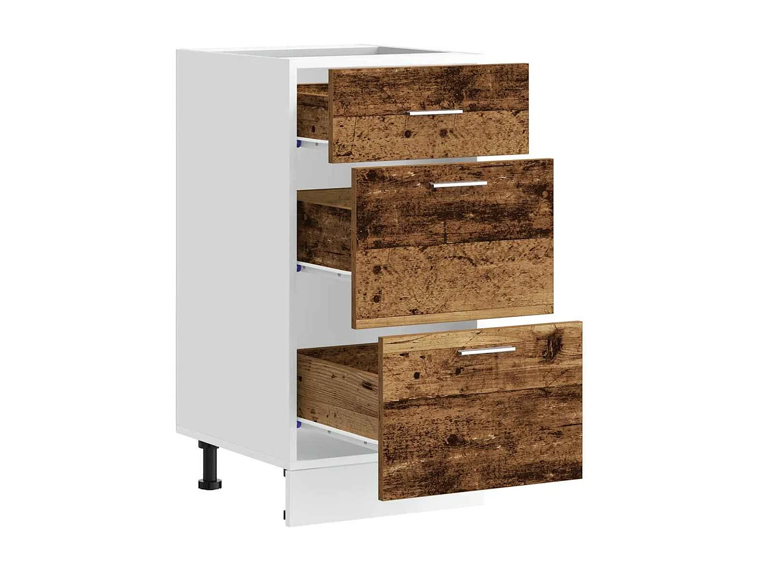 Meuble bas "Lyon" Bois ancien 40 x 46 x 81,5 cm Bois d'ingénierie