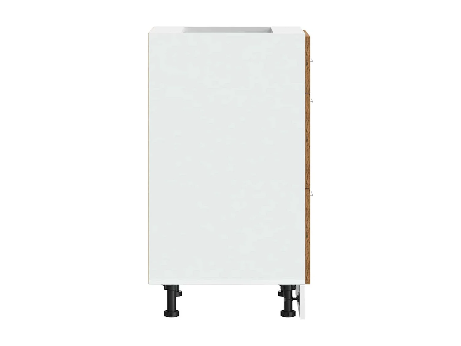 Meuble bas "Lyon" Bois ancien 40 x 46 x 81,5 cm Bois d'ingénierie