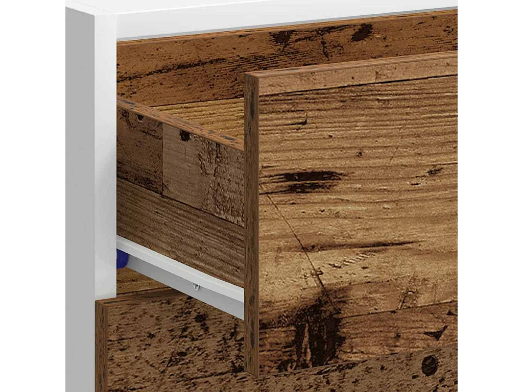 Meuble bas "Lyon" Bois ancien 40 x 46 x 81,5 cm Bois d'ingénierie