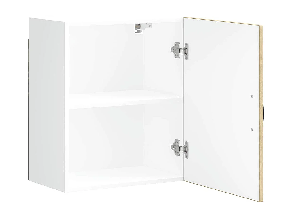 Armoire murale de cuisine Lucca chêne sonoma bois ingénierie