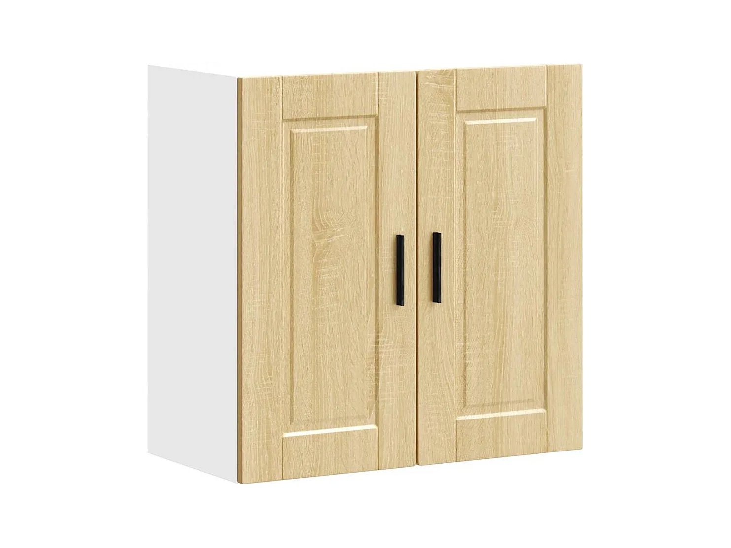 Keukenwandkast Porto bewerkt hout sonoma eikenkleurig