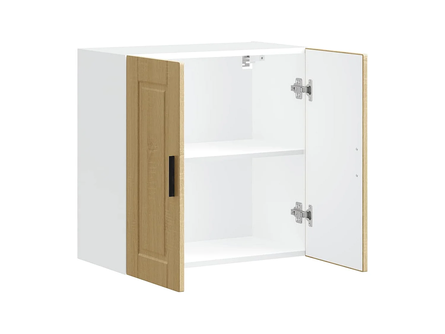 Keukenwandkast Porto bewerkt hout sonoma eikenkleurig