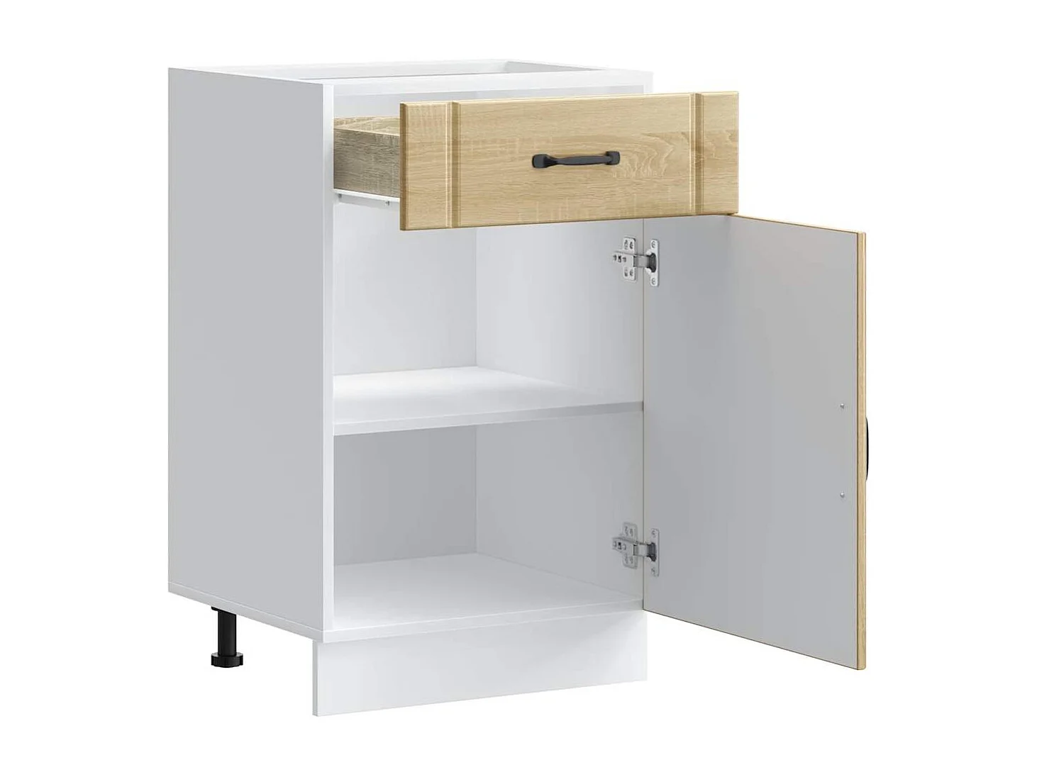 Armoire de cuisine Lucca chêne sonoma bois ingénierie