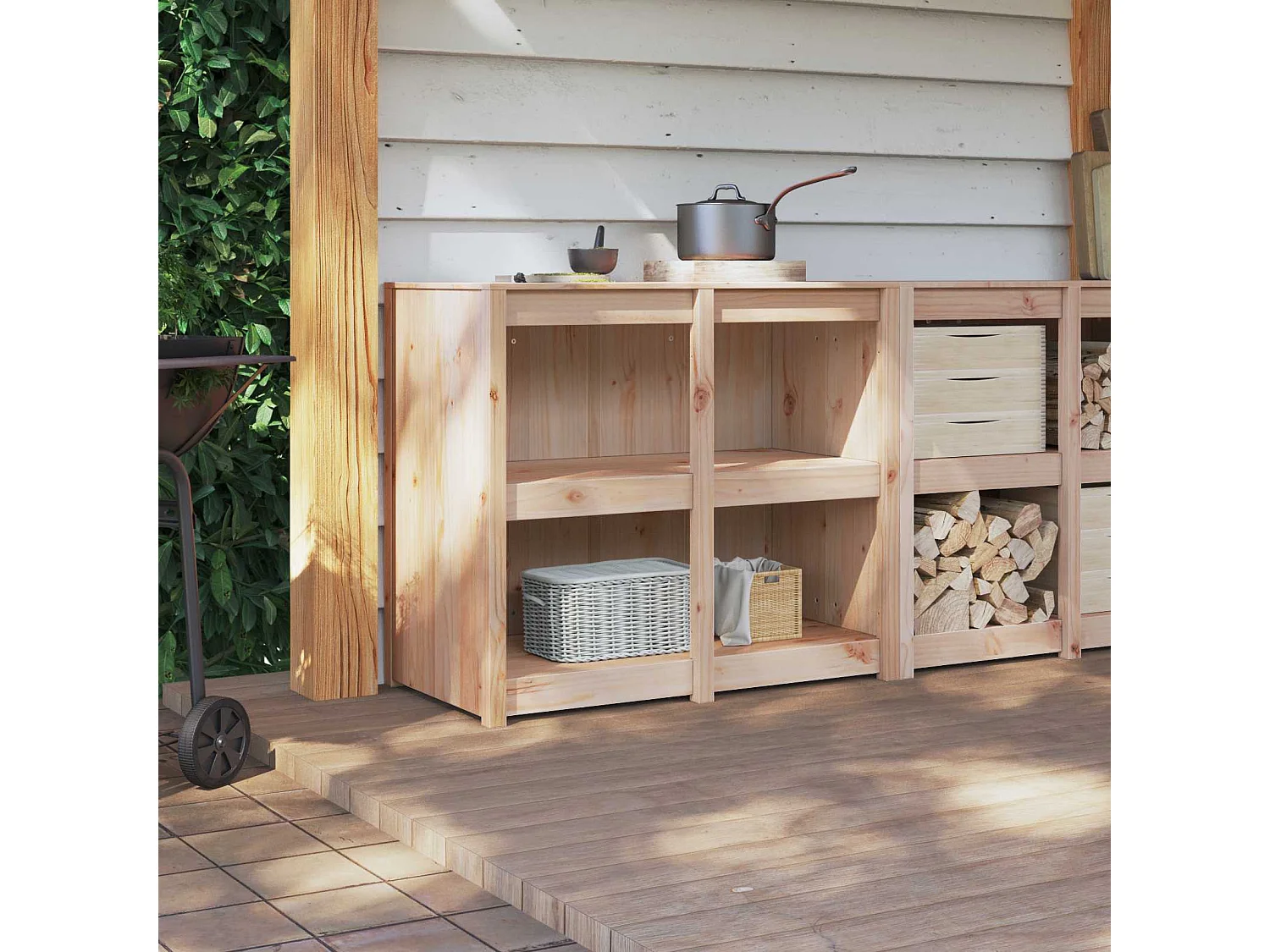 Mobile da cucina MEPPEL Rovere Marrone 106 x 55 x 92 cm