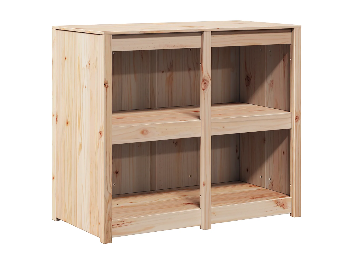 Keukenkast met plank MEPPEL Bruin Eiken 106 x 55 x 92 cm
