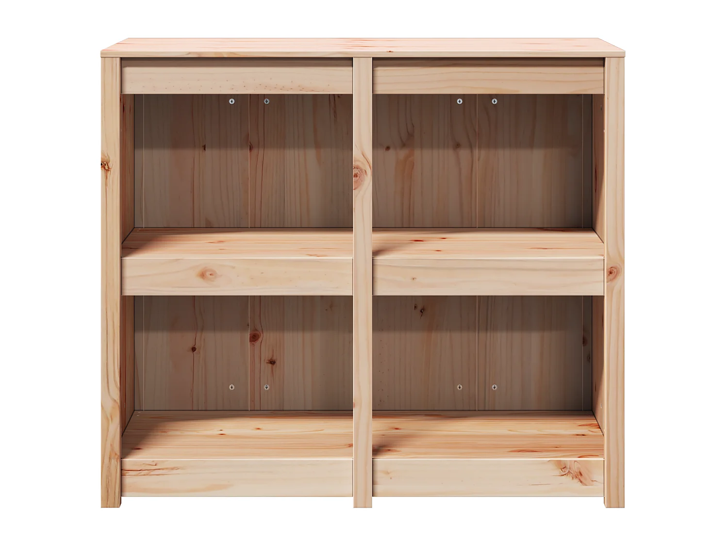 Keukenkast met plank MEPPEL Bruin Eiken 106 x 55 x 92 cm