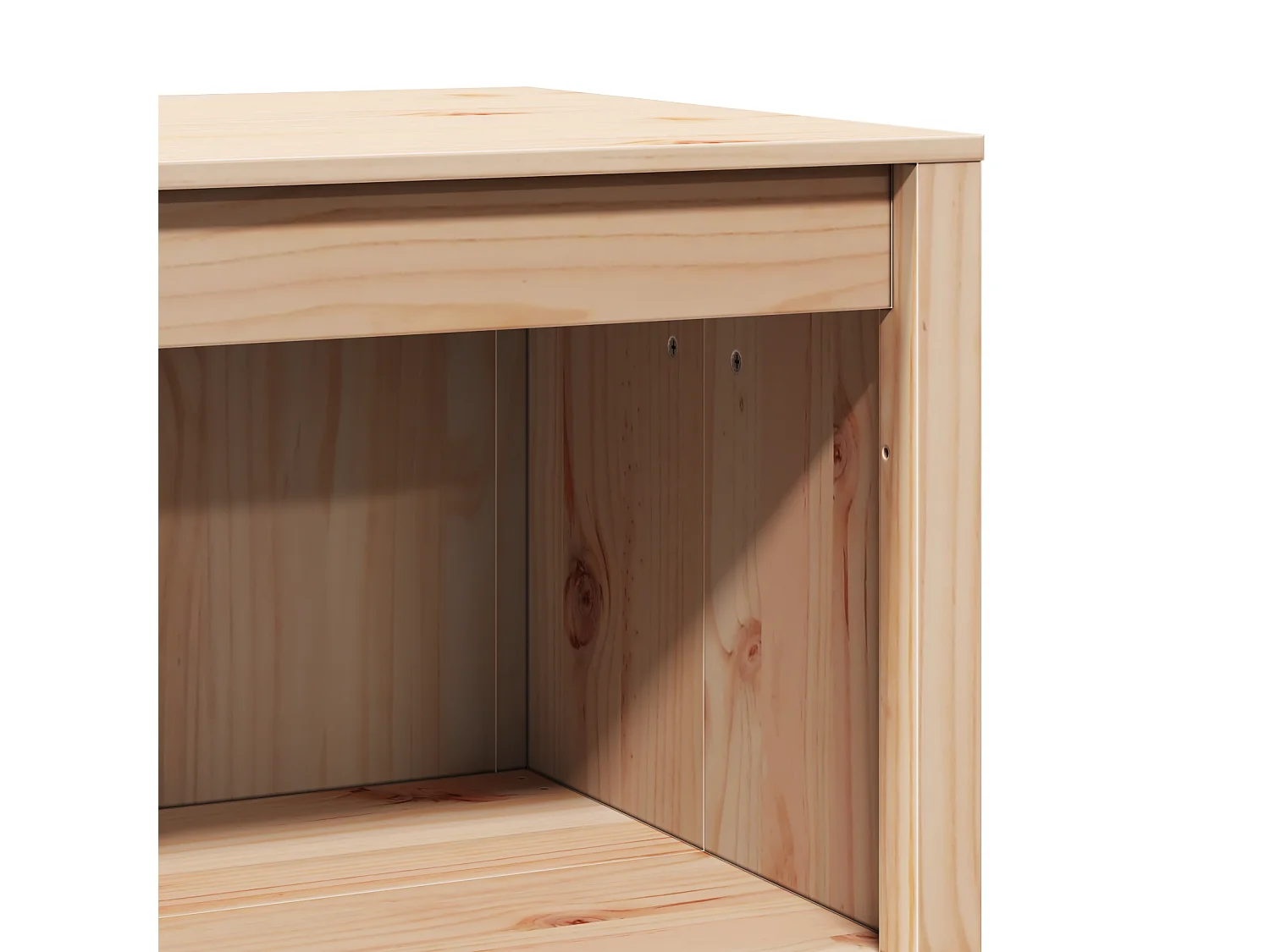 Keukenkast met plank MEPPEL Bruin Eiken 106 x 55 x 92 cm