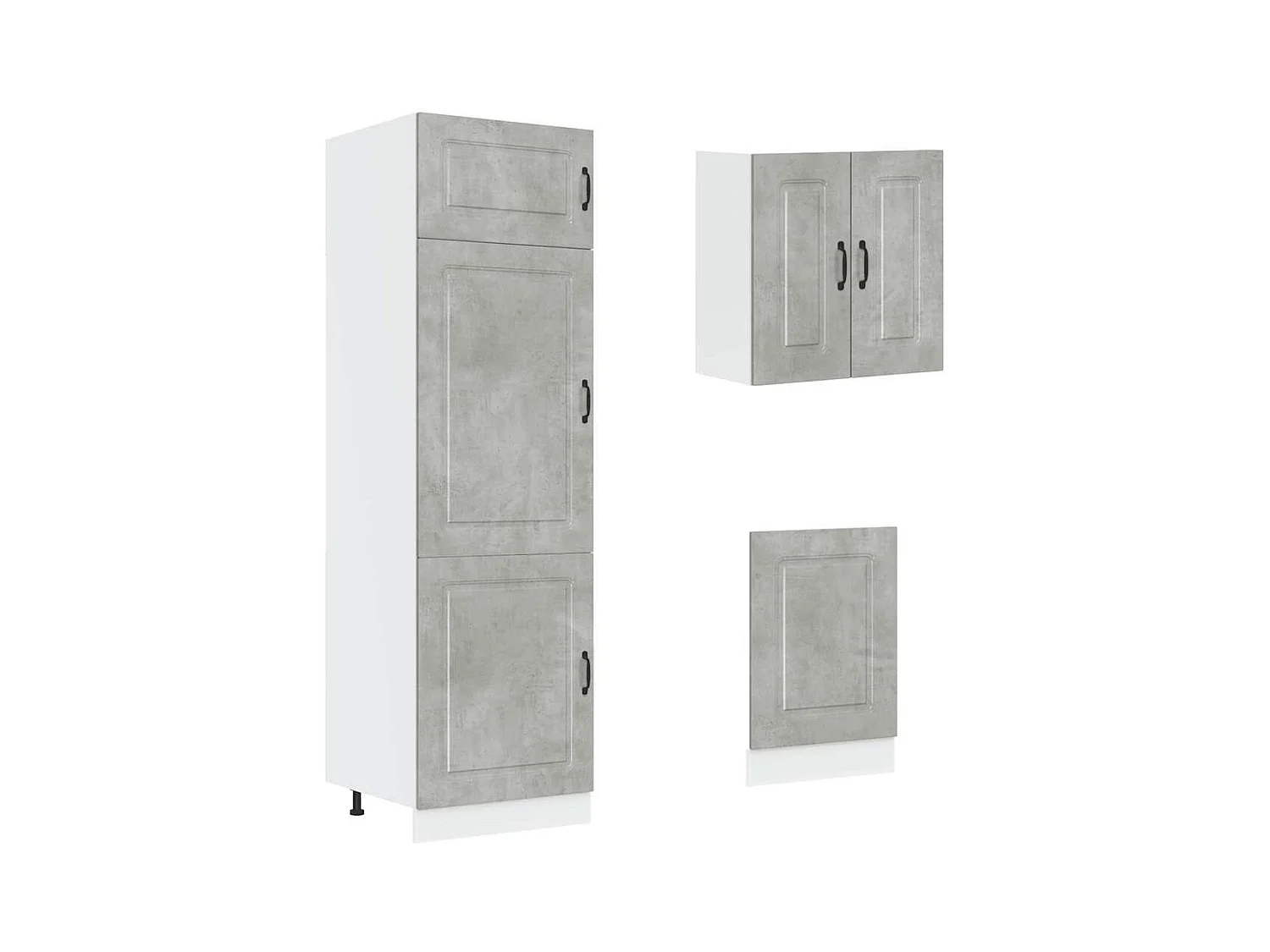 Ensemble d'armoires de cuisine 8 pcs Kalmar bois d'ingénierie