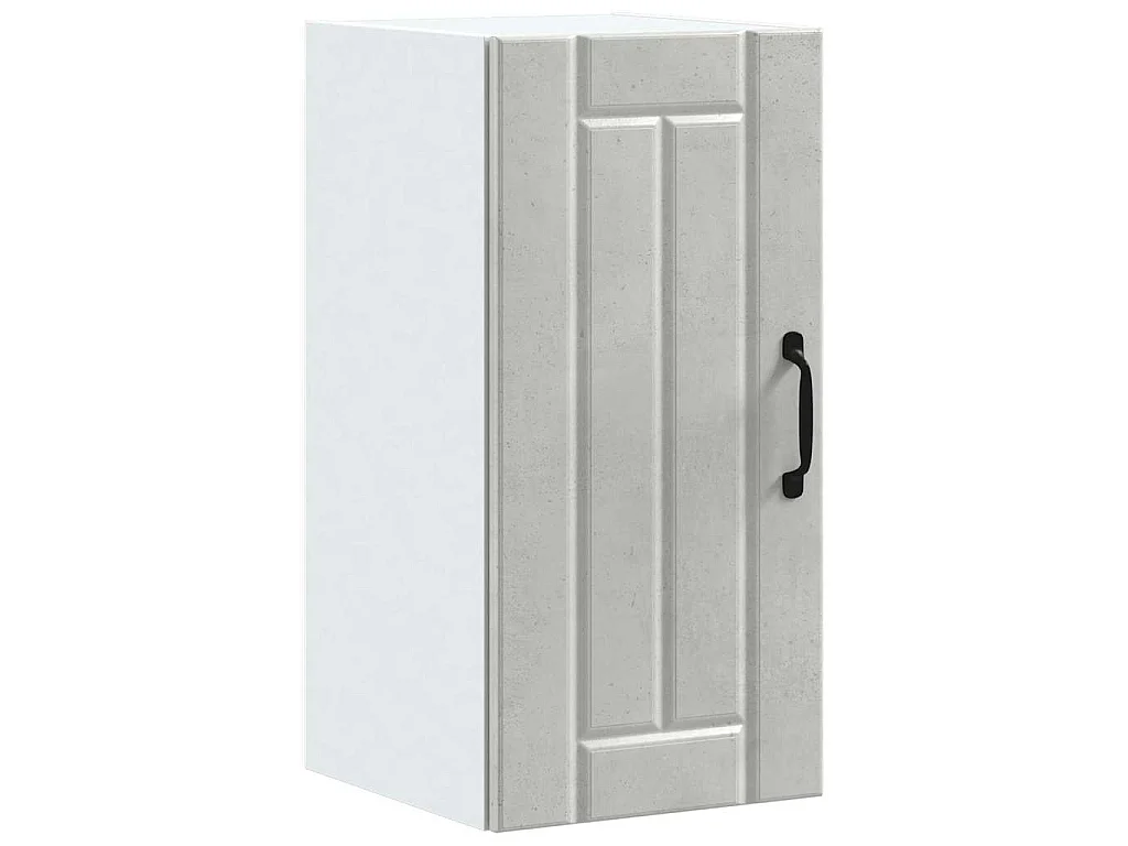 Armario de pared cocina Lucca madera contrachapada gris cemento