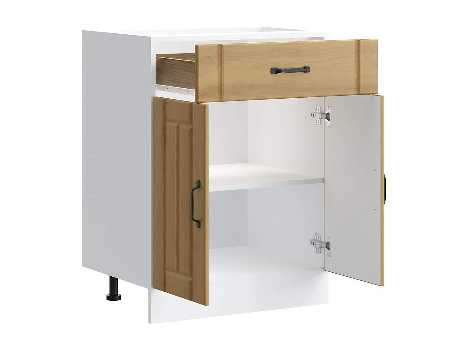 Küchen-Unterschrank Lucca Artisan-Eiche Holzwerkstoff