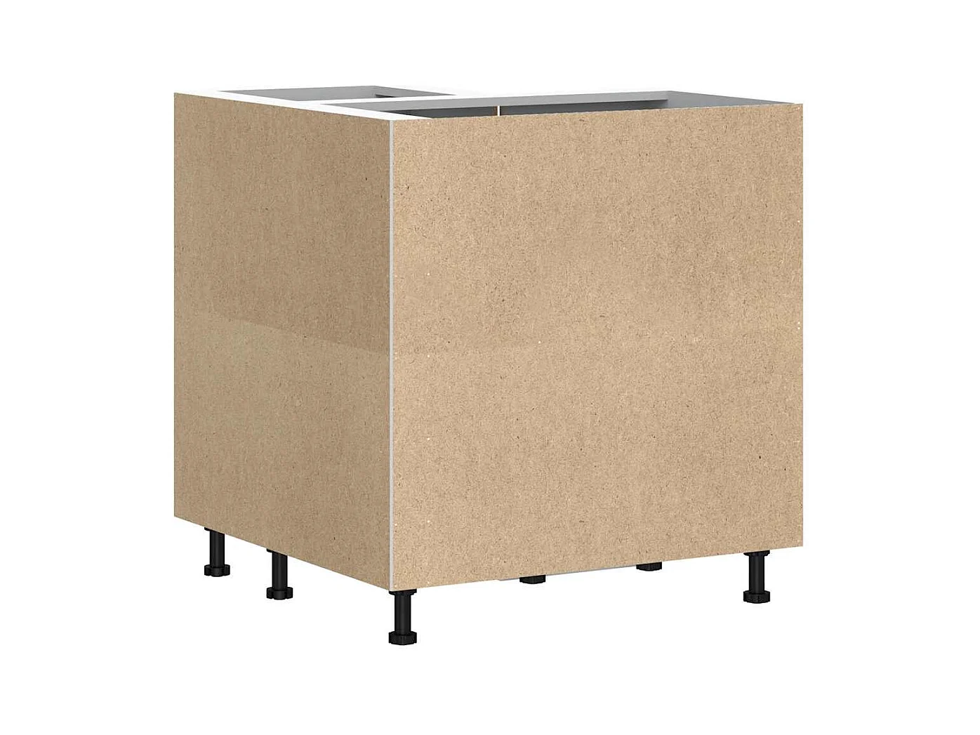 Mobile Base ad Angolo Cucina Lucca Rovere Marrone in Truciolato