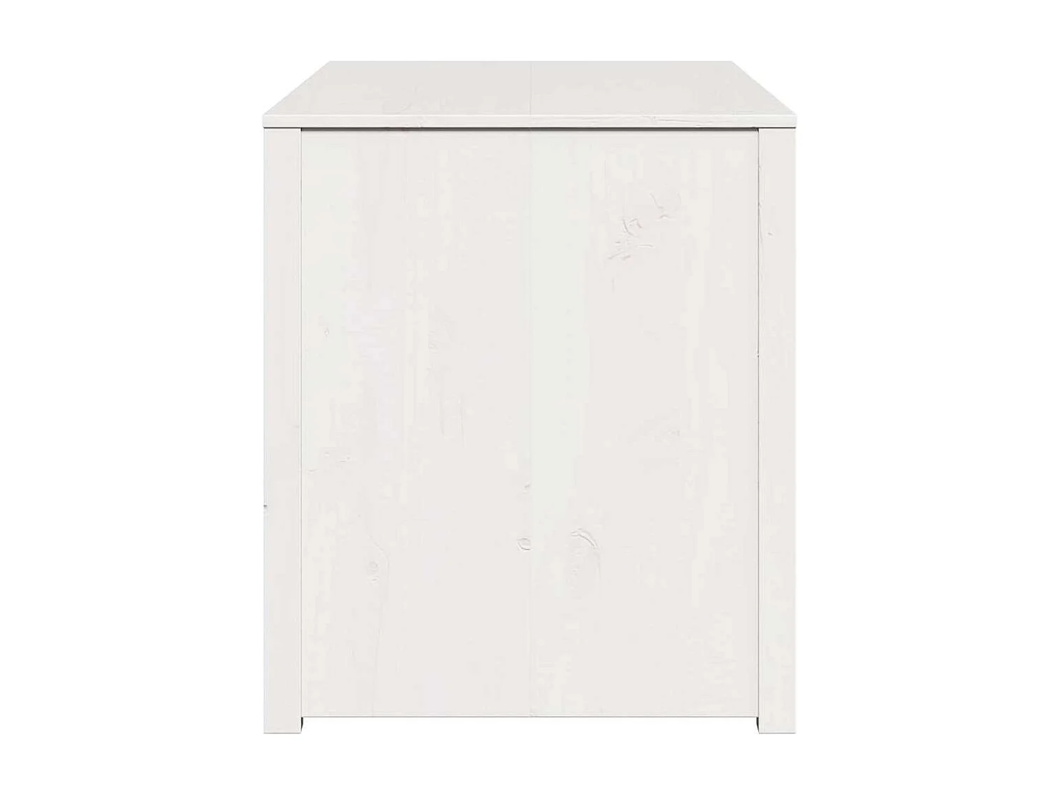 Armoire de cuisine Blanc 106 x 55 x 64 cm Bois de pin massif