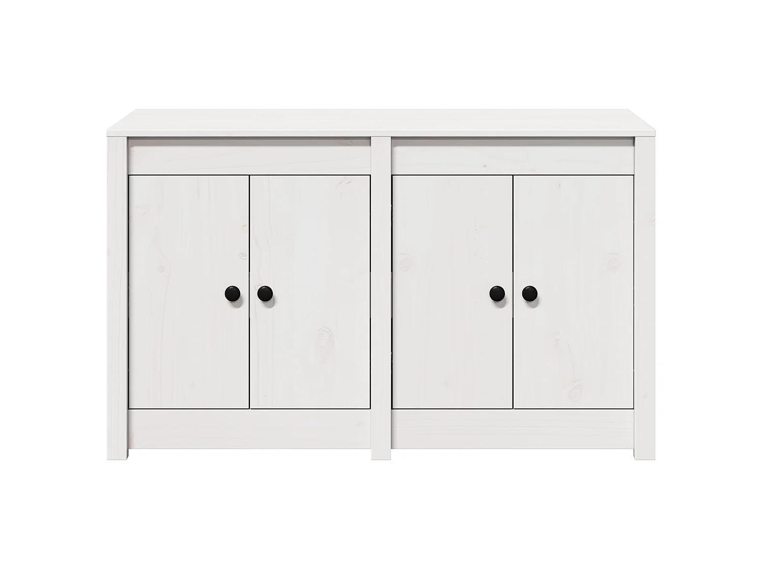 Armoire de cuisine avec étagère MEPPEL Blanc 106 x 55 x 64 cm