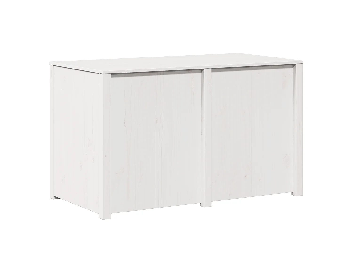 Armoire de cuisine avec étagère MEPPEL Blanc 106 x 55 x 64 cm