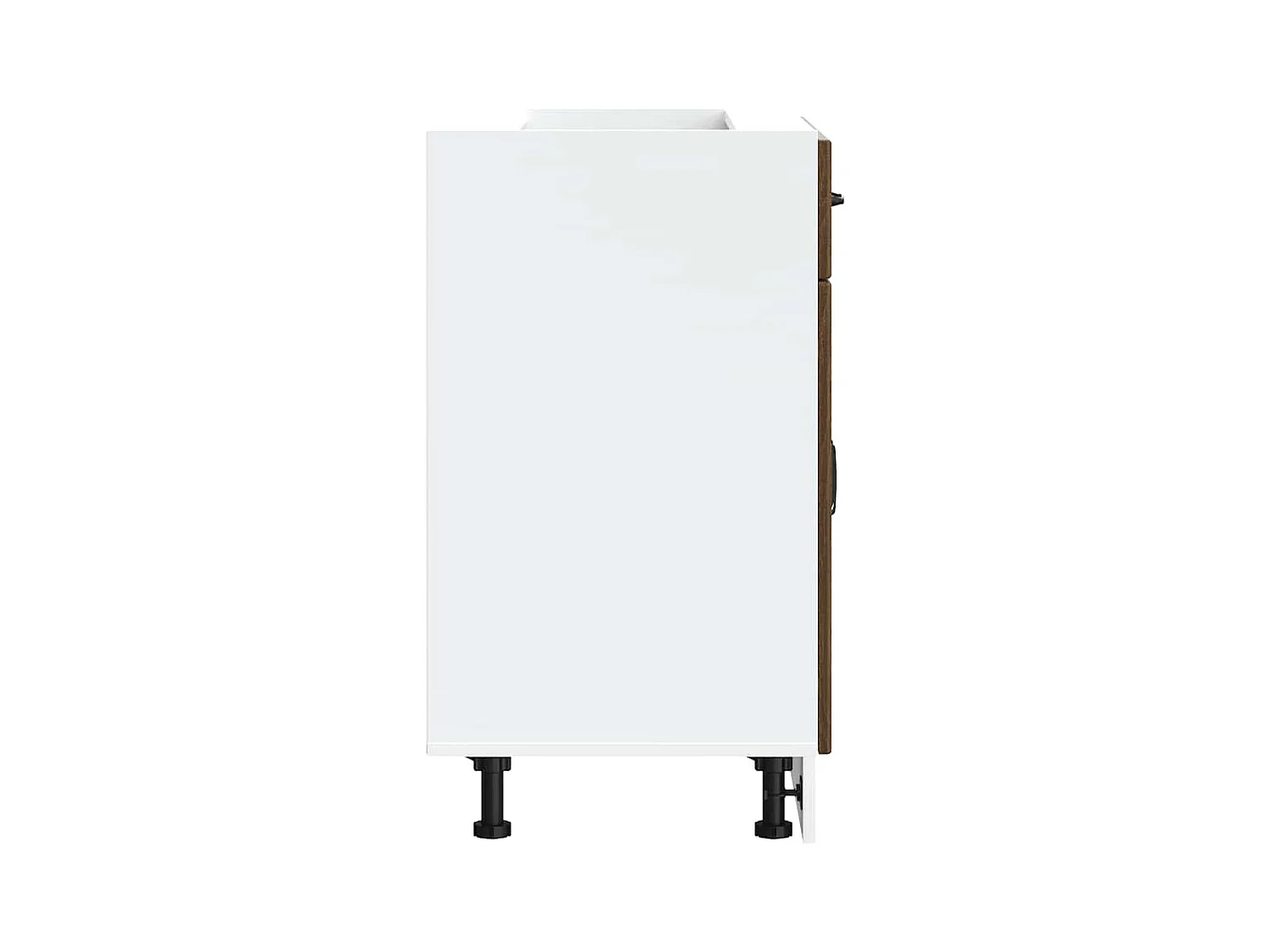 Armoire de cuisine Lucca chêne marron bois ingénierie