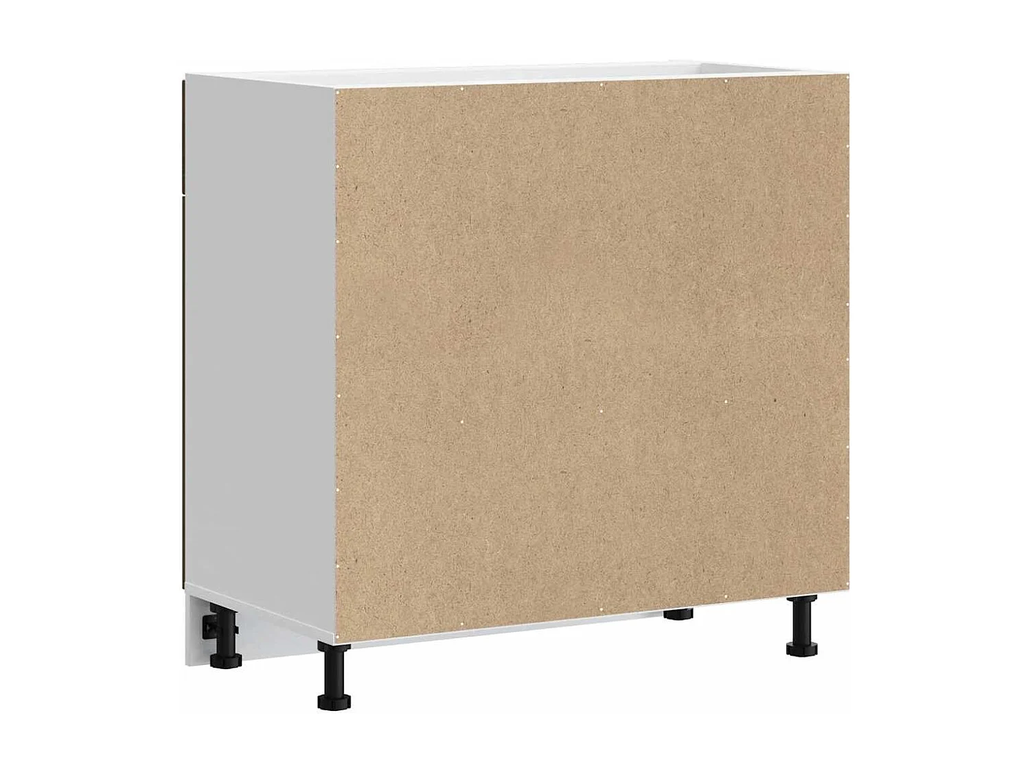 Mueble bajo de cocina Lucca roble marrón