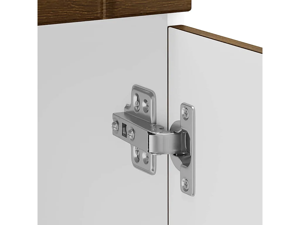 Mueble bajo de cocina Lucca roble marrón