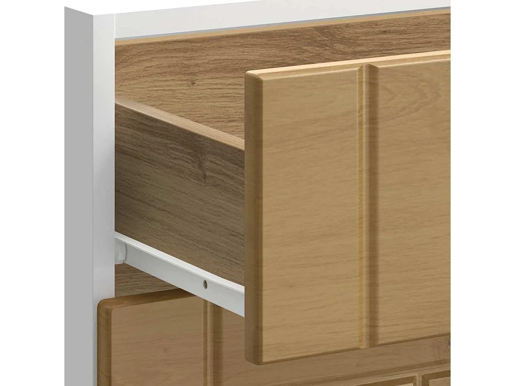 Armoire de cuisine Lucca chêne artisanal bois ingénierie