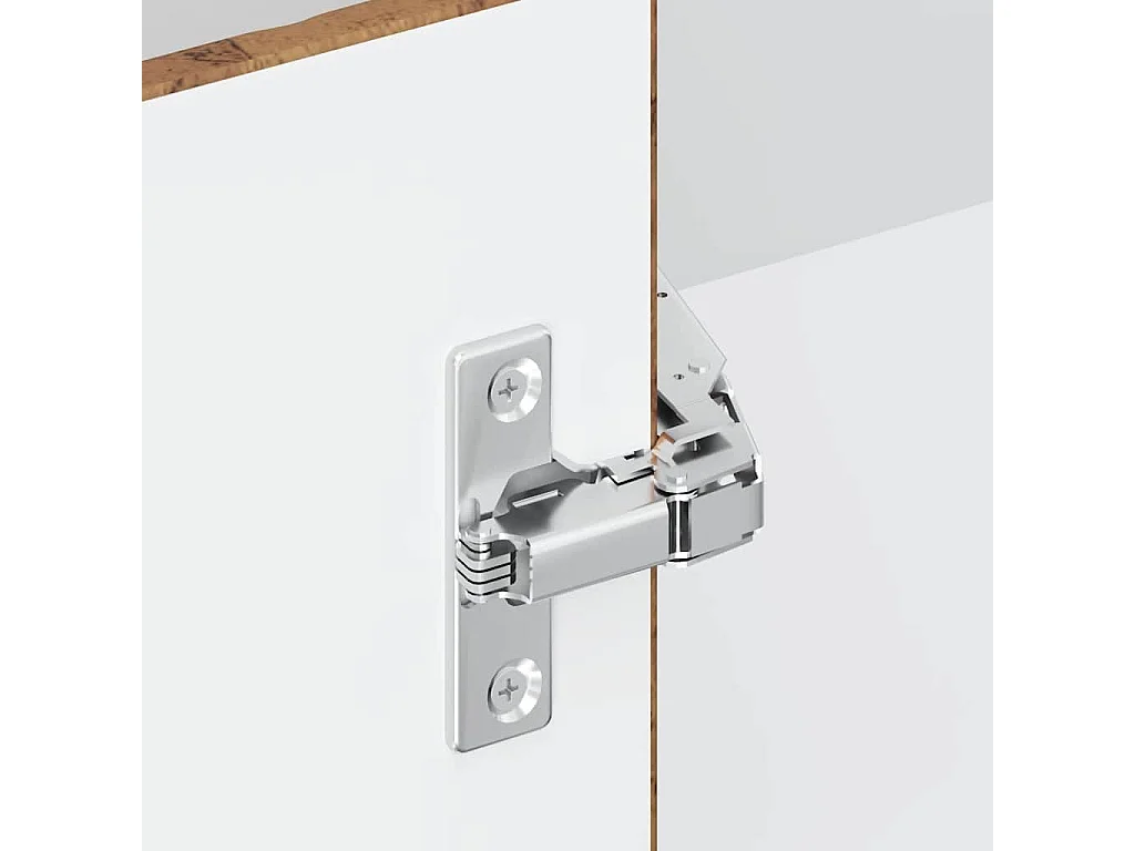 Mobile Base ad Angolo Cucina Lucca Legno Antico in Truciolato