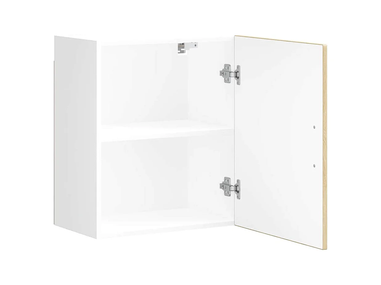 Armoire murale de cuisine Porto chêne sonoma bois d'ingénierie