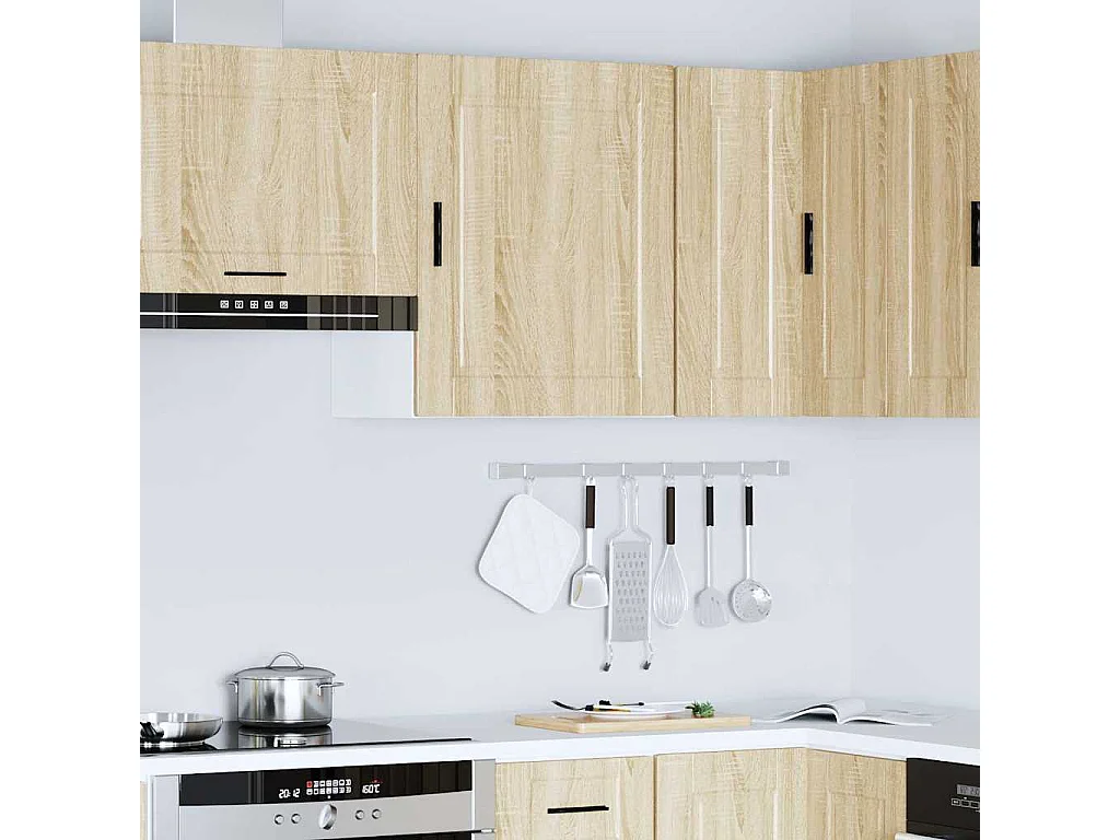Mueble de pared cocina madera contrachapada Porto roble sonoma