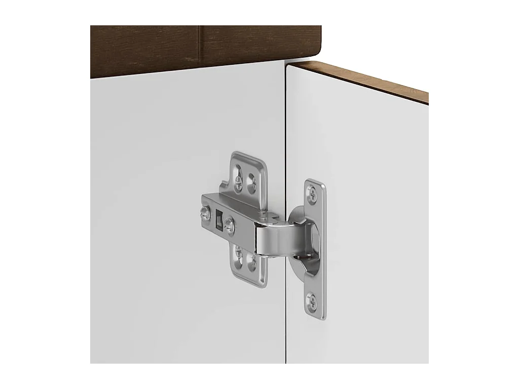 Mueble bajo de cocina Kalmar de madera ingeniería roble ahumado