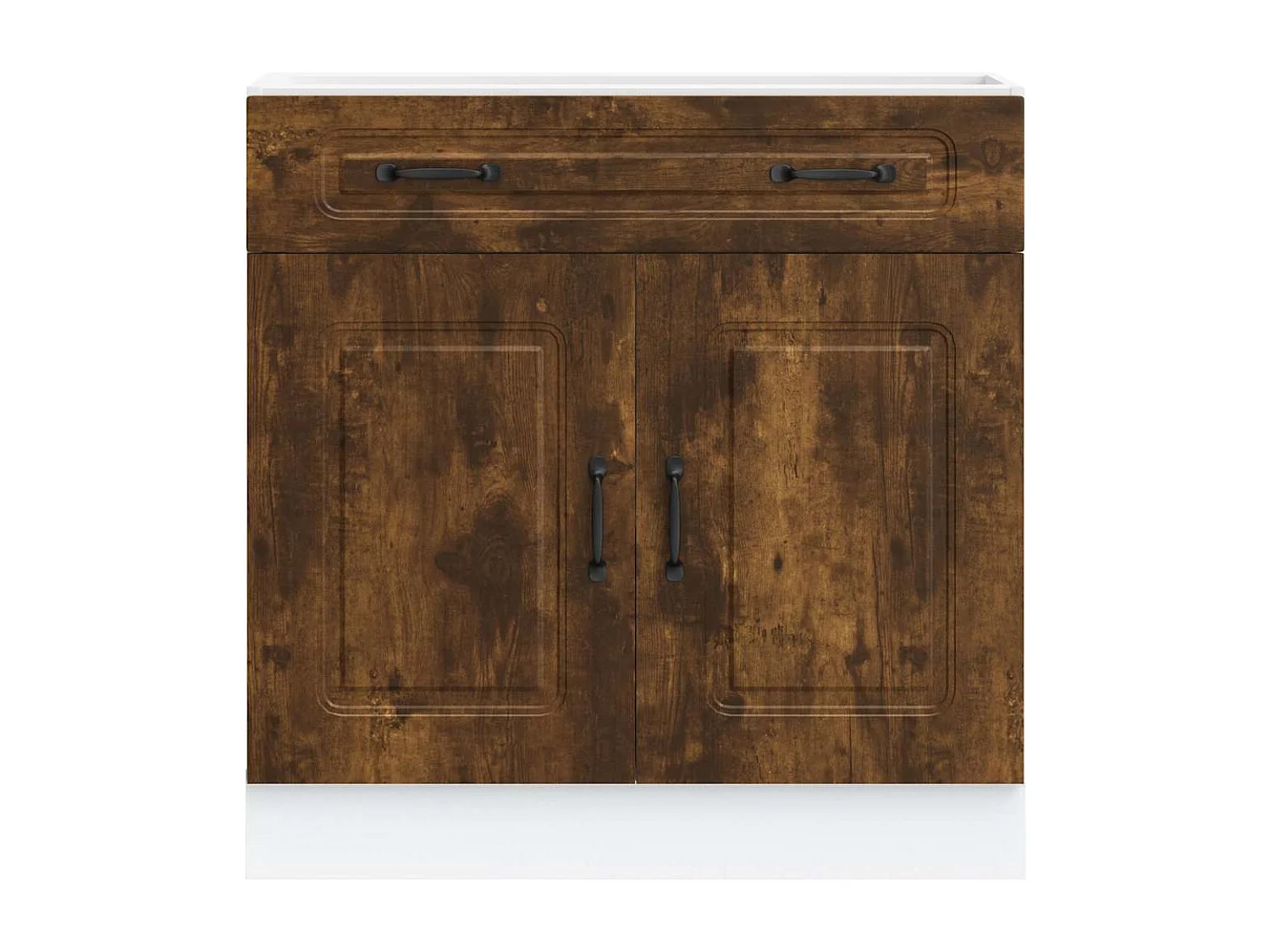 Armoire de cuisine Kalmar chêne fumé bois d'ingénierie