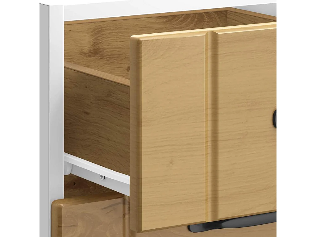 Mueble bajo de cocina Lucca roble artesanal