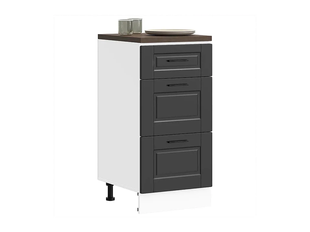 Base da Cucina Porto Nero in Legno Multistrato