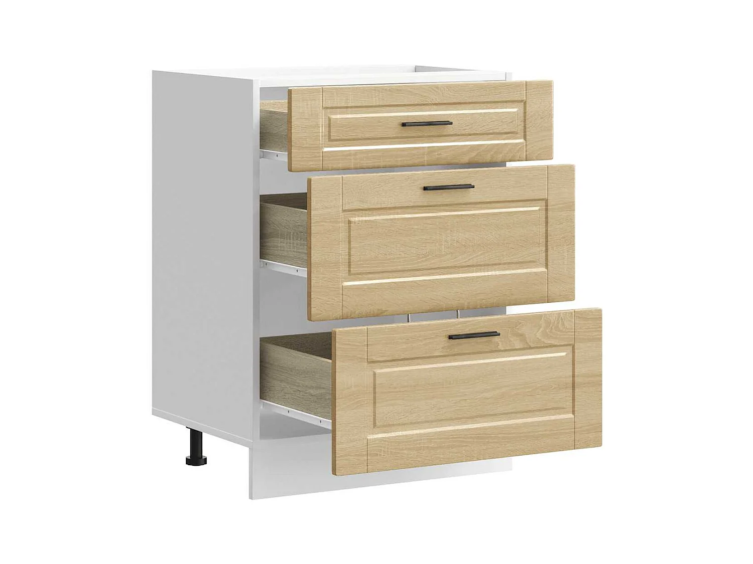 Armoire de cuisine Porto chêne sonoma bois d'ingénierie