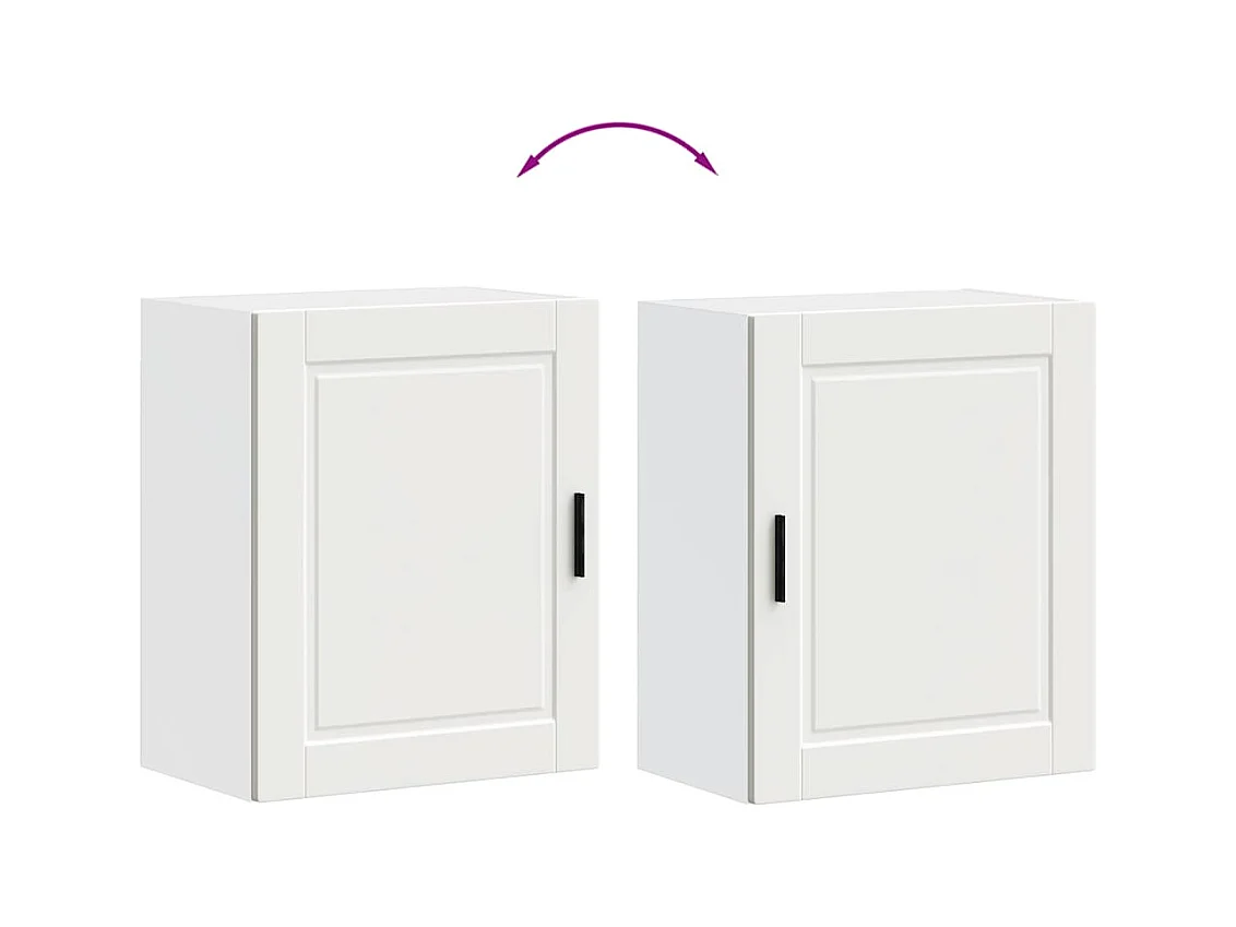 Küchen-Hängeschrank Porto Weiß Holzwerkstoff