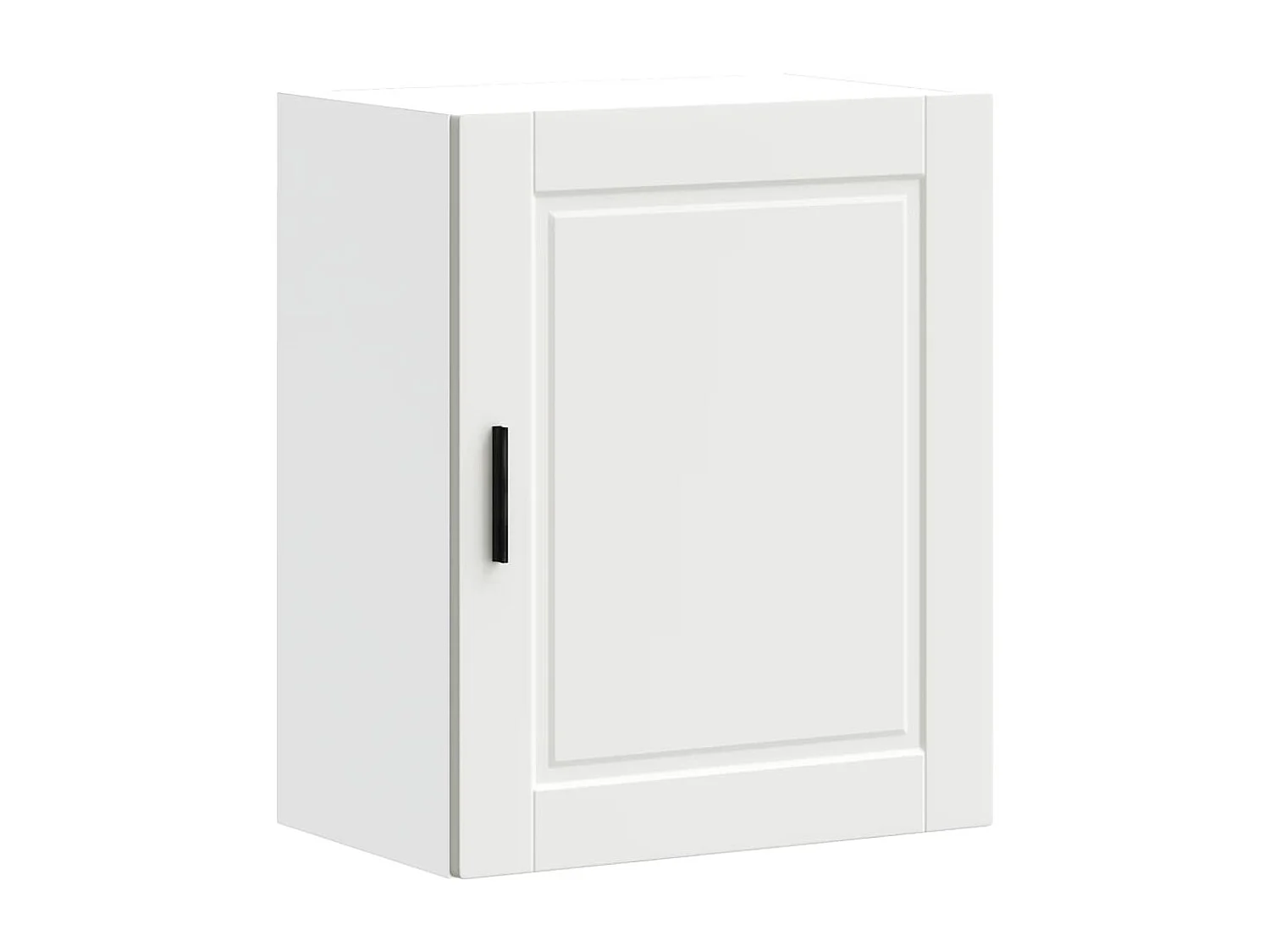 Keukenwandkast Porto bewerkt hout wit