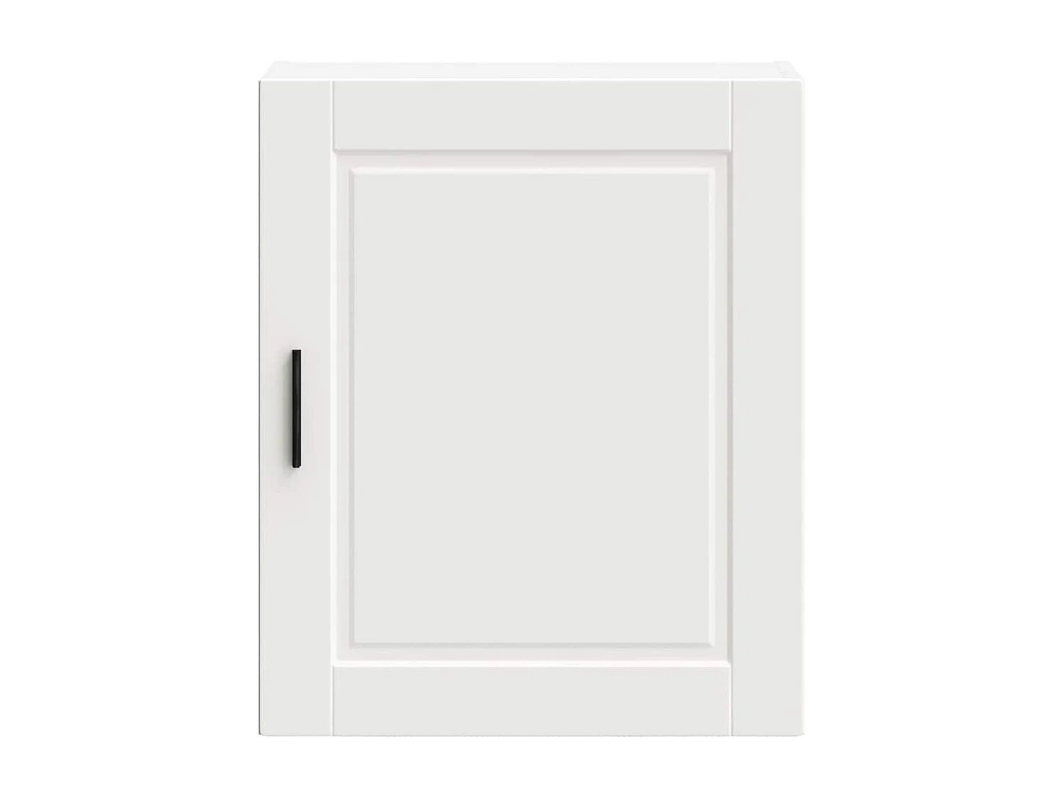 Keukenwandkast Porto bewerkt hout wit