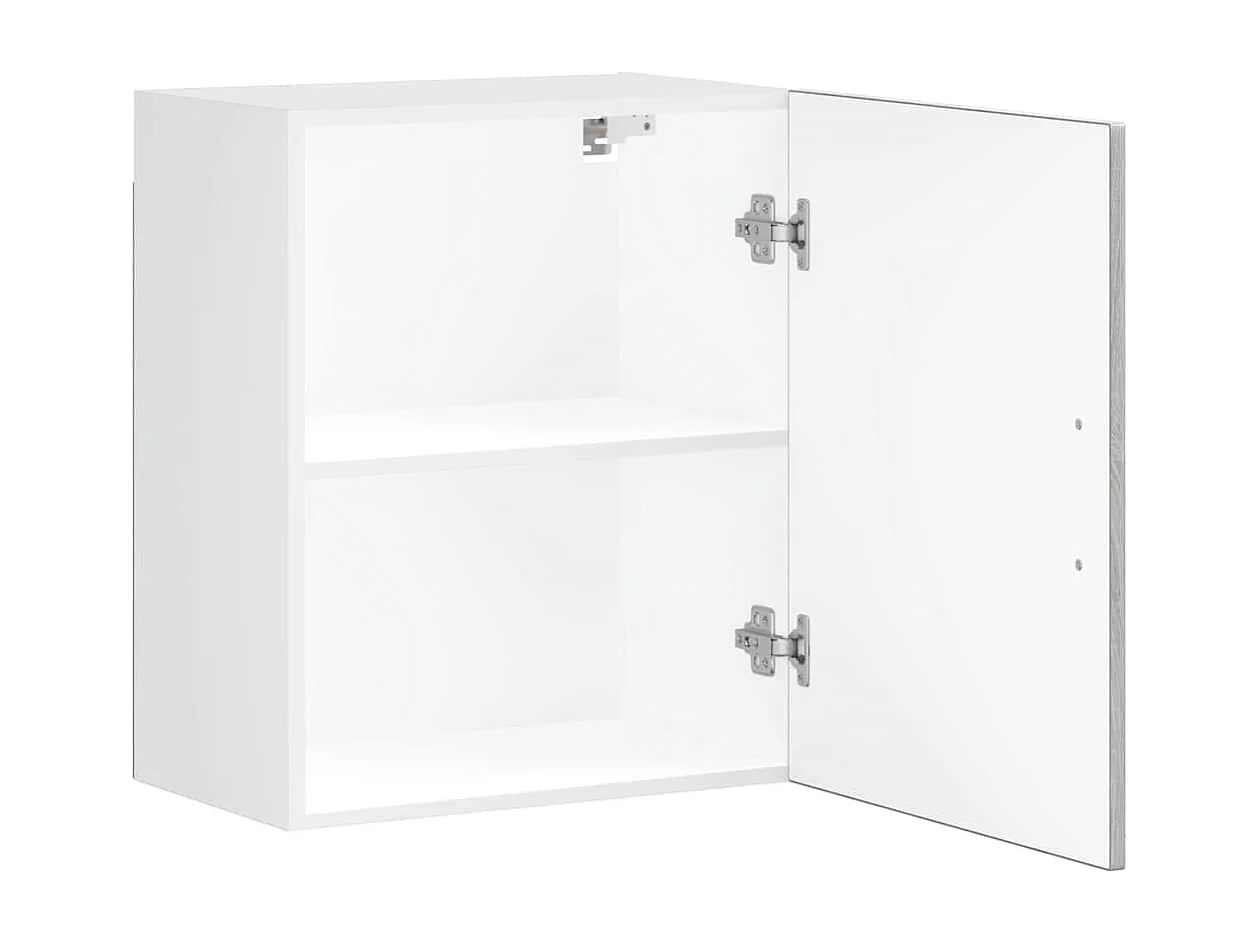 Armoires murales de cuisine 2 pcs Porto sonoma gris