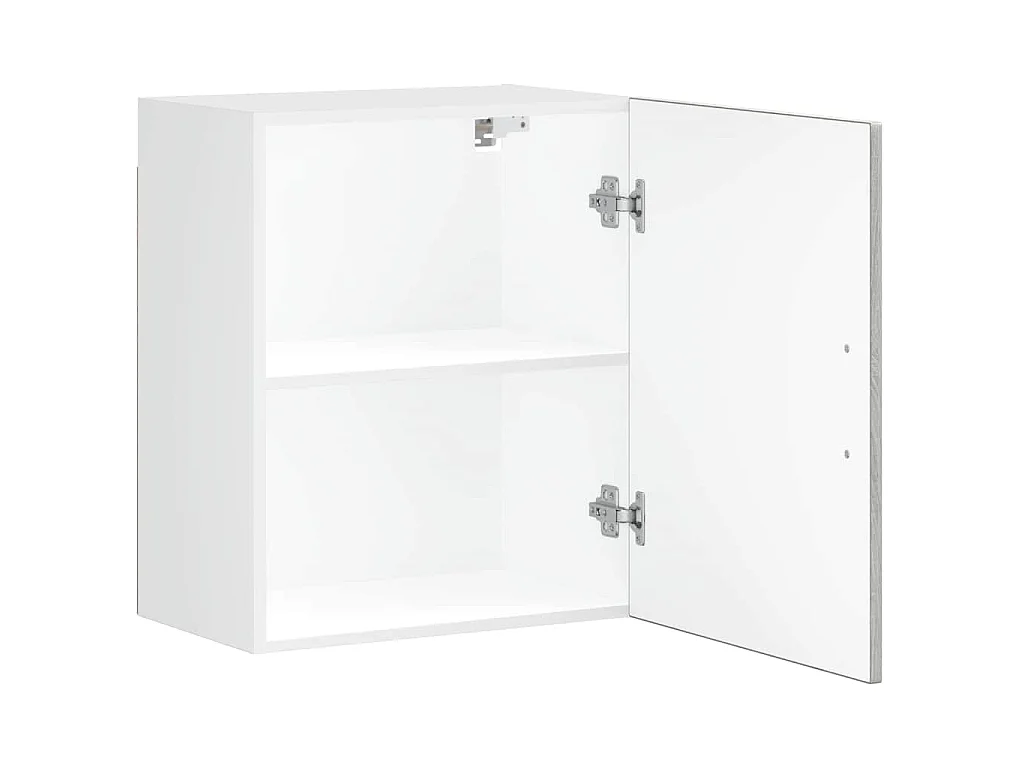 Armários parede cozinha 2 pcs Porto sonoma cinza